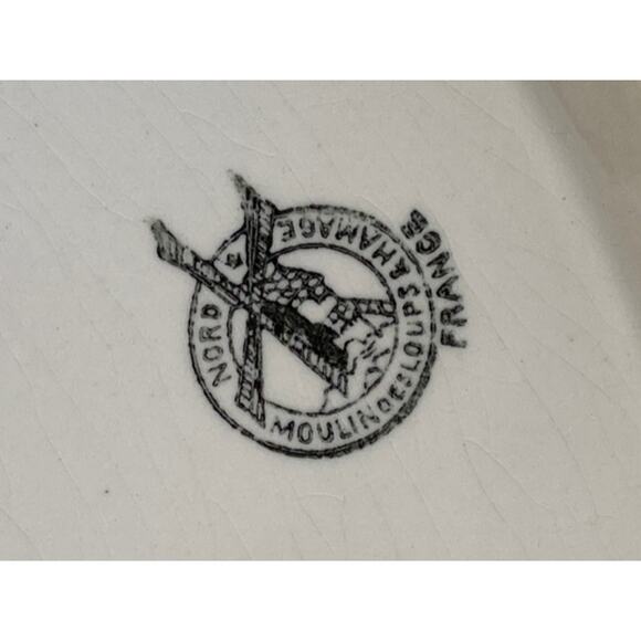 Vintage French casserole, salad bowl, fruit centerpiece bowl RARE Mid Century! - Picture 2 of 5